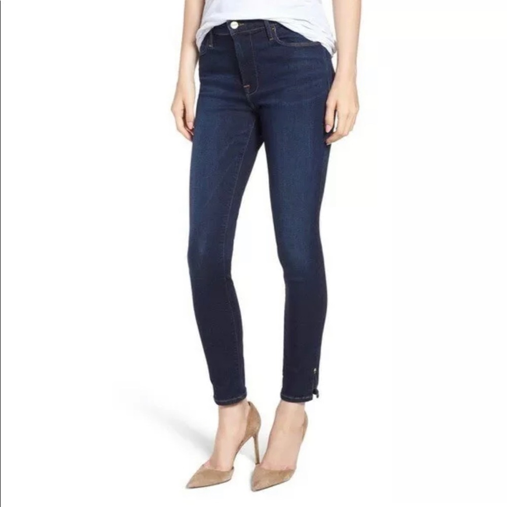 FRAME Denim Le High Skinny Dark Wash Size 25